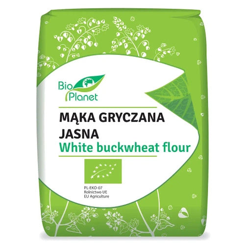 Mąka gryczana jasna 1 kg - Bio Planet (EKO)