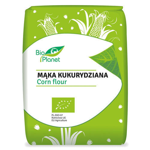 Mąka kukurydziana 1 kg - Bio Planet (EKO)