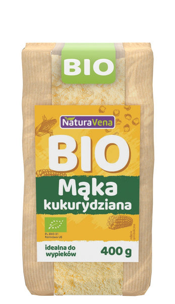 Mąka kukurydziana 400 g - Naturavena (EKO)