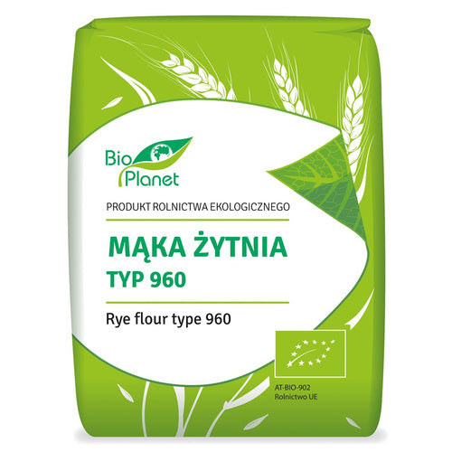 Mąka żytnia typ 960 1 kg - Bio Planet (EKO)