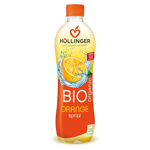 Napój pomarańczowy gazowany 500 ml - Hollinger (EKO)