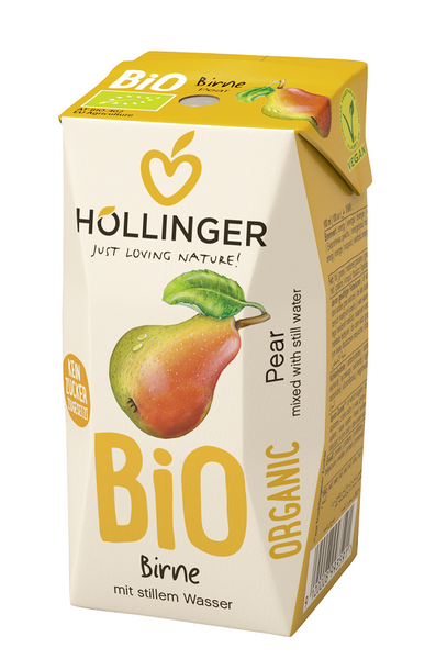 Nektar gruszkowy 200 ml - Hollinger (EKO)