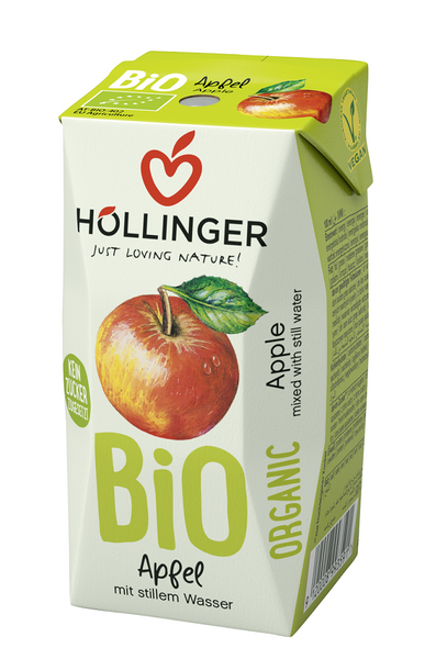 Nektar jabłkowy 200 ml - Hollinger (EKO)