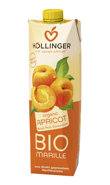 Nektar morelowy 1 l - Hollinger (EKO)