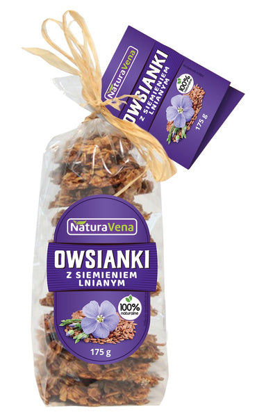 Owsianki z siemieniem lnianym 175 g - NaturaVena